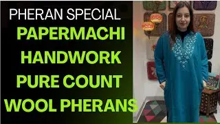 5/1/26.@8699943379. PHERAN SPECIAL!! PURE COUNT WOOL HANDMADE PHERANS. TRENDING COLLECTION.Book fast