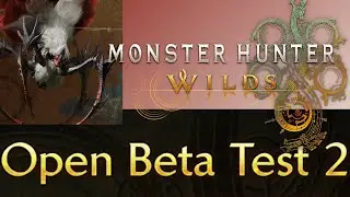 Do Not Miss The Monster Hunter Wilds Open Beta 2 Coming Soon #monsterhunterwilds