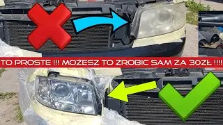 malowanie lamp za 30zł !!! regeneracja