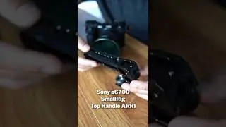 Accessories for Sony a6700 SmallRig Top Handle ARRI