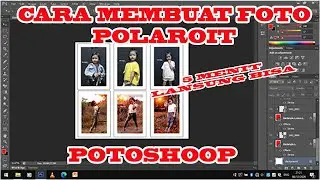 tutorial cara membuat foto polaroit I potoshoop