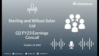 SWSOLAR Stock | Sterling and Wilson Solar Ltd Q2 FY23 Earnings Concall