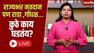 Mahapalika Election Voting LIVE :राज्यभर मतदान पण राडा ,गोंधळ... | कुठे काय घडतंय?