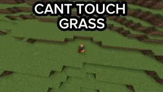 Пройти Minecraft, не касаясь травы