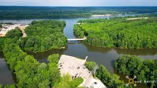 Aerial Views of The Tennessee River 2023