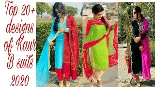 Top 20+ designs of Kaur B Punjabi suits 2020 // latest Punjabi suits 2020 // The Designer Girl