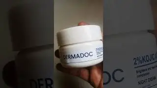 Dermdoc night cream on meesho / meesho skincare products review #meeshofinds
