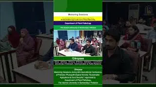 Mentoring Sessions | 8th International Conference | Sustainable Agriculture & Food Security | IUB