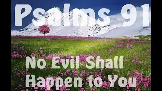 Psalms 91 – No Evil Shall Happen to You (With Words – World English Bible)