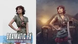 Dramatic Photo Effects - Photoshop CS6 Tutorial