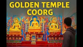 Exploring the Golden Temple in Coorg Tibetan Monastery in India #india  #karnataka  #coorg