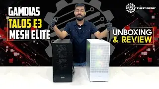 💻🔓Reviewing the Gamdias Talos E3 Mesh Elite: Unboxing & First Look! 🎮🔍