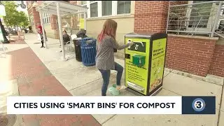 Cities turn to 'smart bins' to boost composting accessibility