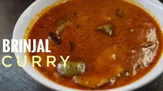 brinjal curry recipe | how to make brinjal curry | instant curry without coconut | brinjal recipes