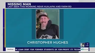 Las Vegas police look for missing 53-year-old man, ask public to use caution