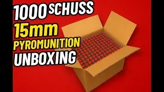 Unboxing Pyrotechnik Schreckschuss 15mm Pyromunition 6
