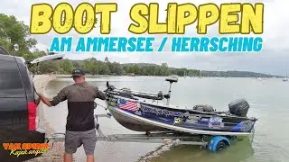 Boot slippen in Herrsching am Ammersee am Ostufer (Boot/Kajak) 🛶