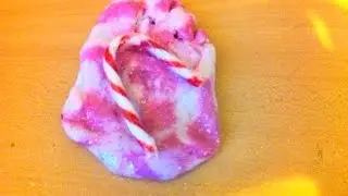 Diy candy cane slime!