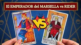 4. 📖 SIGNIFICADO DEL EMPERADOR. APRENDE TAROT COMPARANDO.  Marsella vs Rider Waite