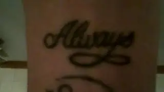 Stana Katic Tattoo Dedication