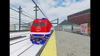 RAILFANNING AT RAHWAY LINDEN NORTH ELIZBETH NEWARK AIRPORT NEWARK PENN  NEW YORK PENN FEAT 4526