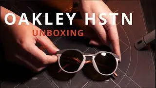 Oakley HSTN unboxing Matte Carbon / Prism Tungsten