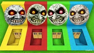I FOUND SCARY LUNAR MOONS SECRET TUNNELS 😱 IN MINECRAFT | MINECRAFT HORROR |
