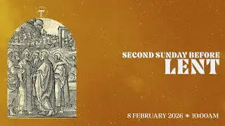 8 February 2026 ✦ In The Beginning Was The Word ✦ Tabuan Jaya Anglican Church