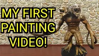 MY FIRST PAINTING VIDEO!
