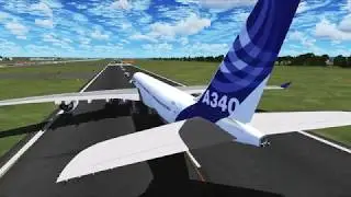 Airbus A340-600 (House Colors) Freeware Add-on for FSX