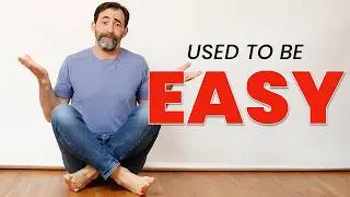 Why You Can't Sit Cross Legged Anymore (And How to Fix It)