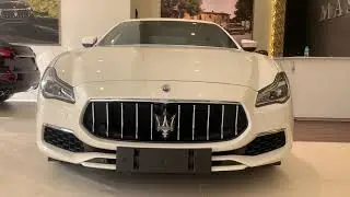 New Maserati Quattroporte 4 Seat Luxury White Color