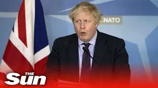 LIVE: Boris Johnson and Jens Stoltenberg hold a news conference at Nato HQ