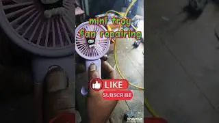 👉how to repair dc fan  | amazing mini fan repairing 👈#shorts #repair #dc#fans