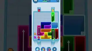 Level 103 solution walkthrough Drop Away