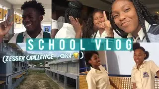SCHOOL VLOG #4 (ZESSER CHALLENGE + Q&A) *really funny*