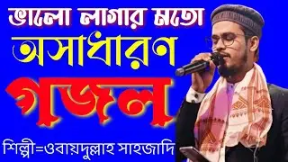 অসাধারণ গজল গেয়ে মঞ্চ কাঁপিয়ে দিলেন। ওবায়দুল্লাহ সাহজাদি। MD Munim।