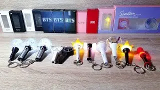 KPOP Lightstick Keyring Collection (June 2019)