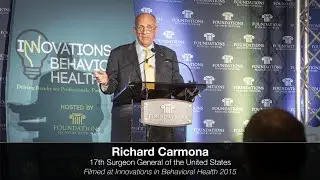 Richard Carmona Addresses Treatment Professionals