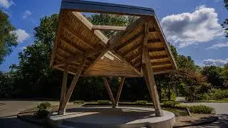 Stadshout Amsterdam: Houten Paviljoen in het Amstelpark, 2013