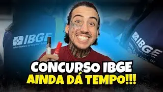 🚨 CONCURSO IBGE 2025: POR ONDE COME&Ccedil;AR 