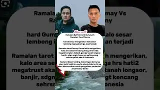 Ramalan Bathin Hard Gumay Vs Ramalan Tarot Denny #shorts #trending