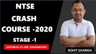 NTSE CRASH COURSE-2020| NTSE -MATH-2020 |100 Question Series