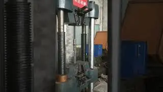 Tensile test of rebar cold extrusion coupler