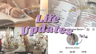 RN Student Loan Debt, Tiktok, Wedding And More: Catching Up On Life!