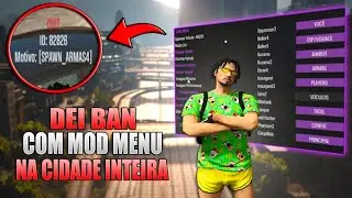 BANINDO TODOS JOGADORES DO BAHAMAS RP COM HACK MOD MENU NO GTA RP! - LAIRA MOD MENU
