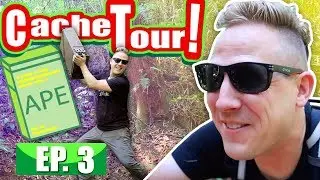 I FOUND THE MOST FAMOUS GEOCACHE IN THE WORLD! (Cache Tour S2E3)