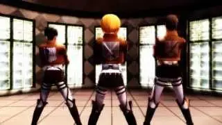 MMD - Attack On Titan [Shingeki no Kyojin ]  - Gentleman