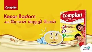 Tamil Complan Kesar Badam Frozen Smoothie Bowl