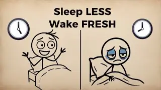 How to Sleep LESS and Wake Up With Full Energy 🌟💪